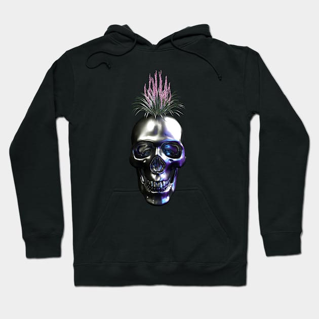 Metal Skull Hoodie by SKBWave